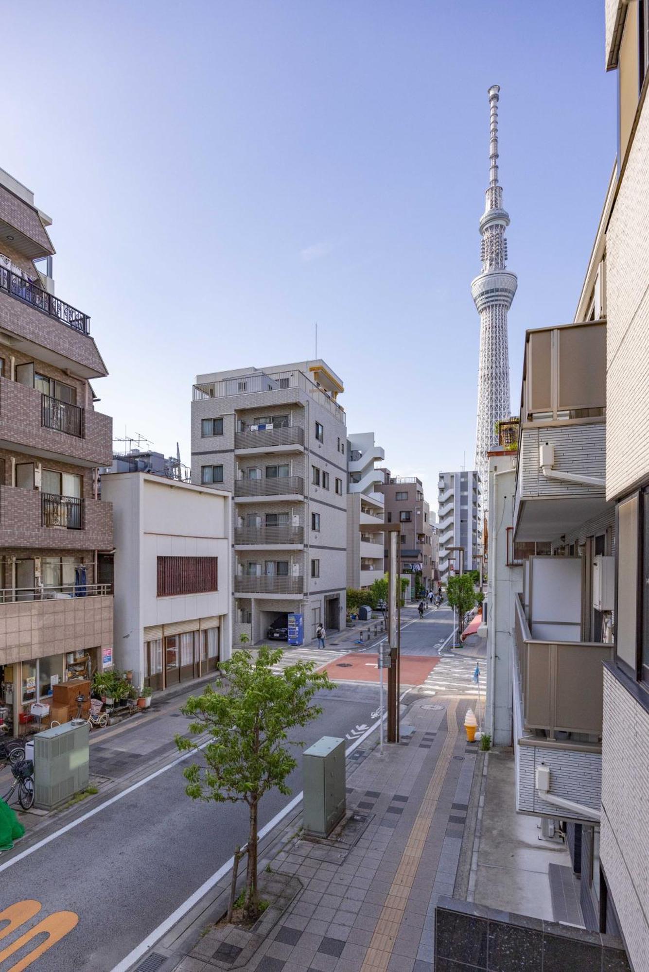 Skytree View Kinshicho - Self Check-In Only Apartment โตเกียว ภายนอก รูปภาพ